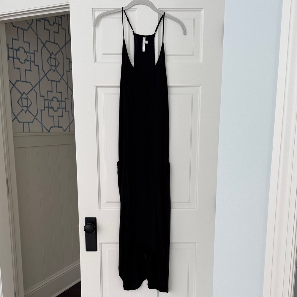 Seafolly brand Tank coverup dress with asymmetric hem. Size Small.
